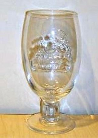 beer glass from the Stella Artois brewery in Belgium with the inscription 'Stella Artois'