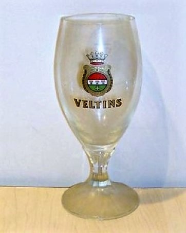 beer glass from the Veltins  brewery in Germany with the inscription 'Veltins '