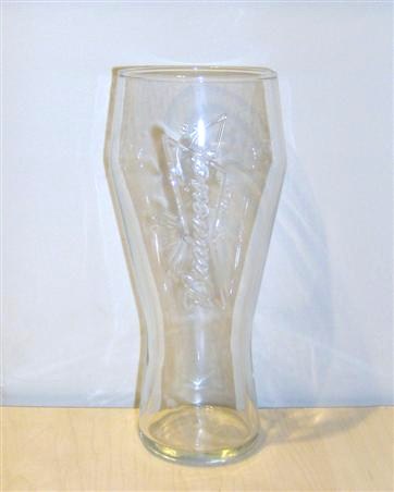 beer glass from the Anheuser Busch brewery in U.S.A. with the inscription 'Budweiser'