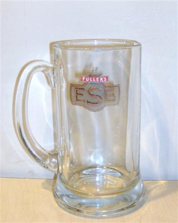 beer glass from the Fuller's brewery in England with the inscription 'Fuller's ESB'