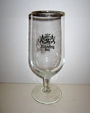beer glass from the Kaltenberg brewery in Germany with the inscription 'Kaltenberg Pils'