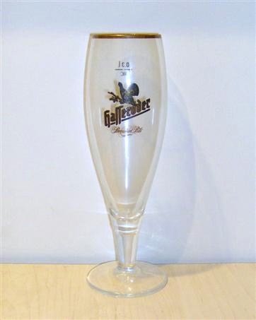 beer glass from the Hasseroder brewery in Germany with the inscription 'Hasseroder Premium Pils'