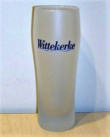 beer glass from the Bavik brewery in Belgium with the inscription 'Wittekerke'