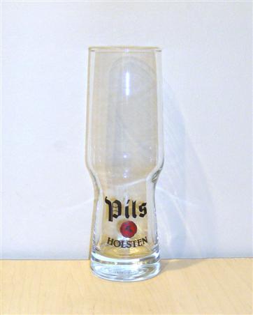 beer glass from the Holsten brewery in Germany with the inscription 'Pils Holsten'