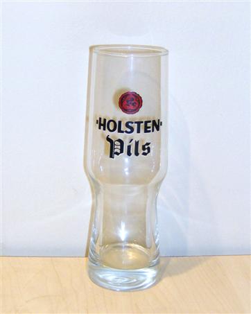 beer glass from the Holsten brewery in Germany with the inscription 'Holsten Pils'