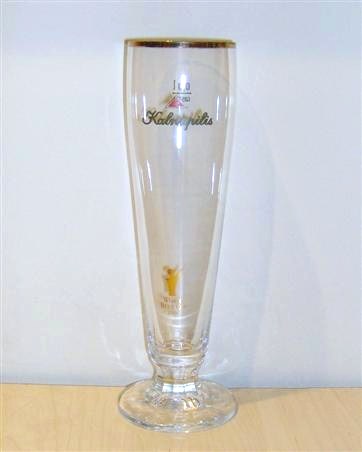 beer glass from the Kalnapilis brewery in Lithuania with the inscription 'Kalnapilis World Beer Cup 2006'