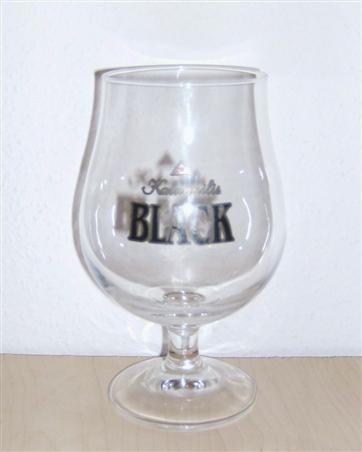 beer glass from the Kalnapilis brewery in Lithuania with the inscription 'Kalnapilis Black'