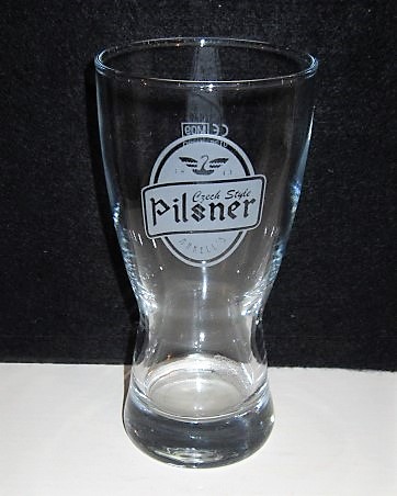 beer glass from the Arkell's  brewery in England with the inscription 'Arkell's Pilsner Czeck Style'
