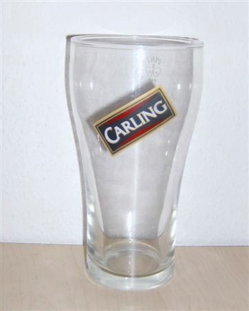 beer glass from the Carling brewery in Canada with the inscription 'Carling'