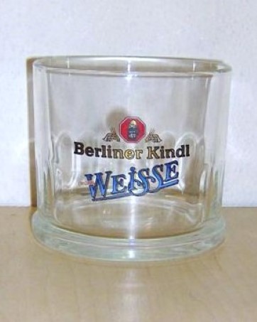 beer glass from the Berliner Kindl  brewery in Germany with the inscription 'Berliner Kindl  Original'
