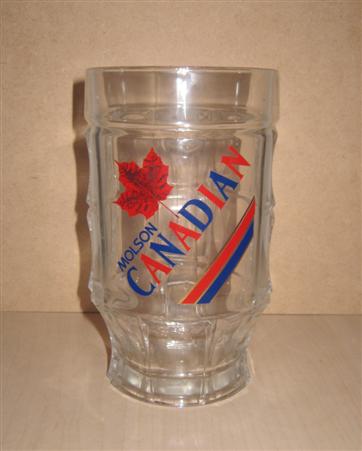 beer glass from the Molson Coors brewery in Canada with the inscription 'Molson Canada'