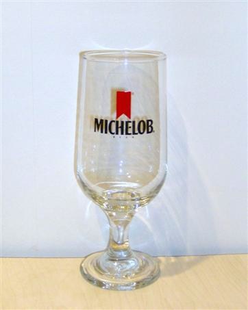 beer glass from the Anheuser Busch brewery in U.S.A. with the inscription 'Michelob'