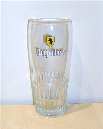 beer glass from the Piedboeuf brewery in Belgium with the inscription 'Jupiler'