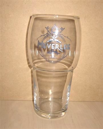 beer glass from the Martens brewery in Belgium with the inscription 'Heverlee 4.8%'