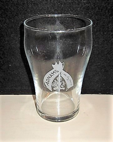 beer glass from the Adnams brewery in England with the inscription 'Adnams'