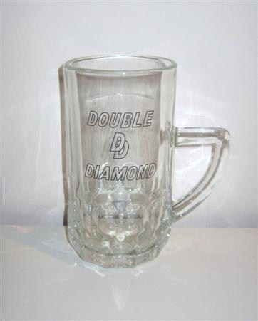 beer glass from the Ind Coope brewery in England with the inscription 'Double DD Diamond'