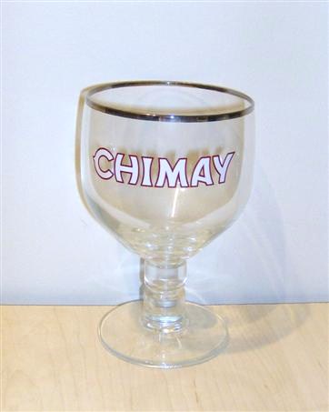 beer glass from the Chimay  brewery in Belgium with the inscription 'Chimay '