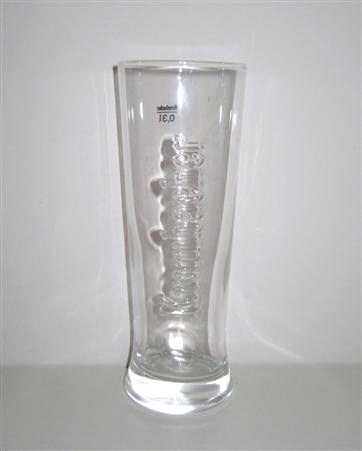 beer glass from the Krombacher brewery in Germany with the inscription 'Krombacher'