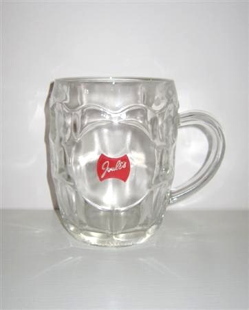 beer glass from the Joul's brewery in England with the inscription 'Joul's'