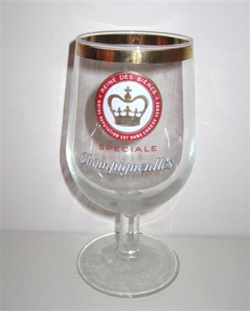 beer glass from the Champigneulles brewery in France with the inscription 'Speciale Champigneulles'