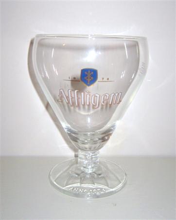 beer glass from the Affligem brewery in Belgium with the inscription 'Affligem'