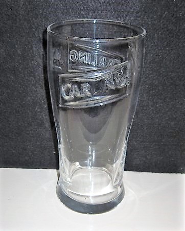 beer glass from the Carling brewery in Canada with the inscription 'Carling '