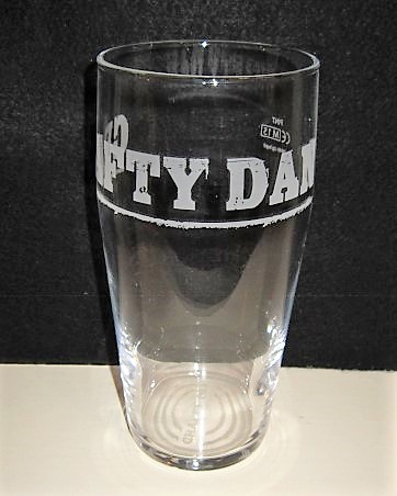beer glass from the Crafty Dan brewery in England with the inscription 'Crafty Dan'