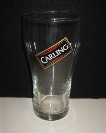 beer glass from the Carling brewery in Canada with the inscription 'Carling'