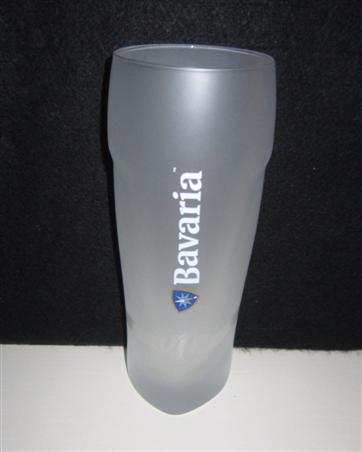 beer glass from the Bavaria brewery in Netherlands with the inscription 'Bavaria 0.0%'