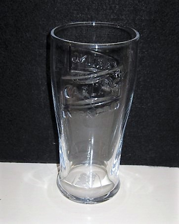 beer glass from the Carling brewery in Canada with the inscription 'Carling Extra Cold'