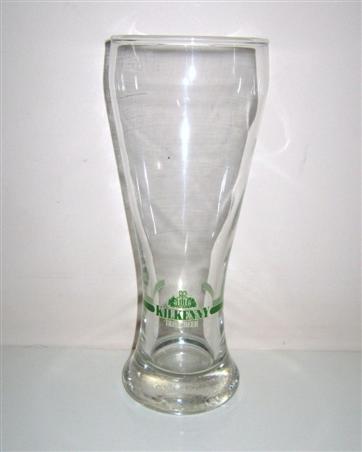 beer glass from the Smithwick brewery in Ireland with the inscription 'Kilkenny Irish Beer'