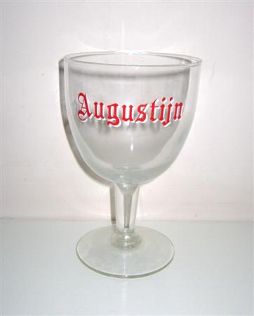 beer glass from the Van Steenberge brewery in Belgium with the inscription 'Augustijn'