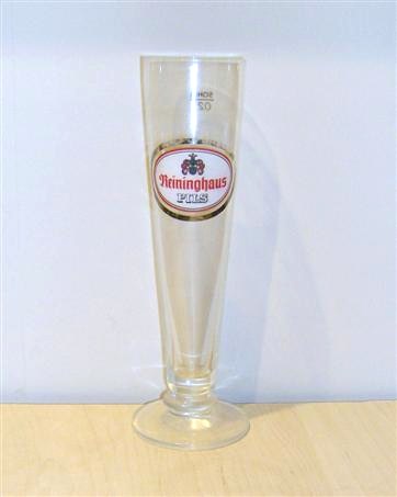 beer glass from the Gosser brewery in Austria with the inscription 'Keininghaus Pils'
