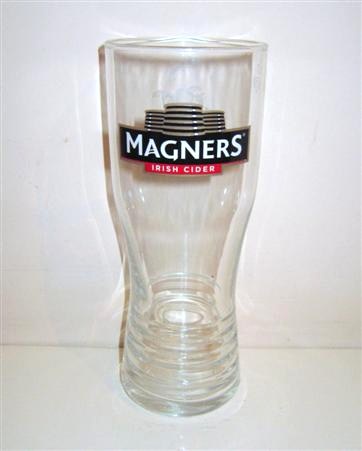 beer glass from the Magners brewery in Ireland with the inscription 'Magners Irish Cider'