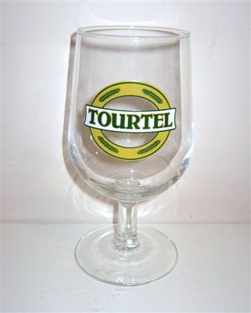 beer glass from the Peroni brewery in Italy with the inscription 'Tourtel'