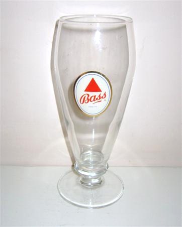 beer glass from the Bass  brewery in England with the inscription 'Bass Since 1777'