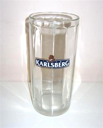 beer glass from the Karlsberg brewery in Germany with the inscription '1878 Karlsberg'