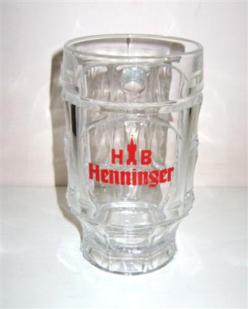 Vintage, Dining, Vintage Henninger Frankfurt M Set Of Small Beer Glasses  With Box