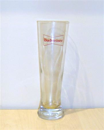 beer glass from the Anheuser Busch brewery in U.S.A. with the inscription 'Budweiser'