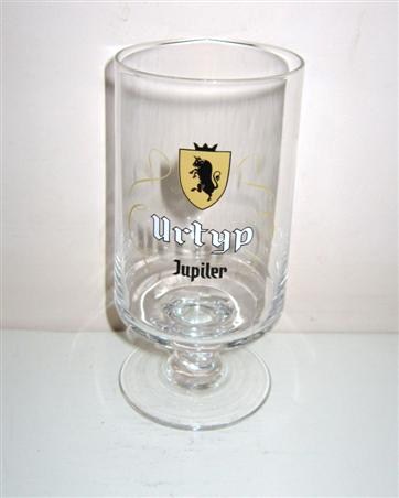 beer glass from the Piedboeuf brewery in Belgium with the inscription 'Urtyp Jupiler'