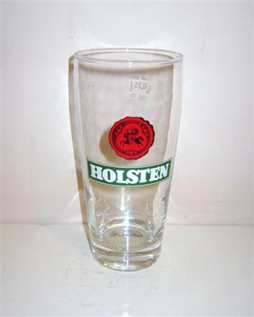 beer glass from the Holsten brewery in Germany with the inscription 'Holsten '