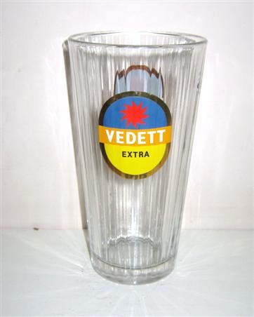 beer glass from the Duvel Moortgat brewery in Belgium with the inscription 'Verdett Extra'