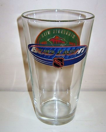 beer glass from the Anheuser Busch brewery in U.S.A. with the inscription 'Bud Light'