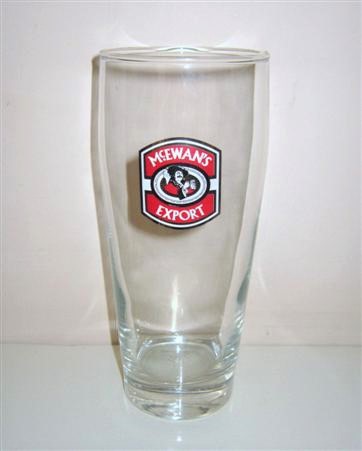 beer glass from the McEwan's brewery in Scotland with the inscription 'McEwan's '