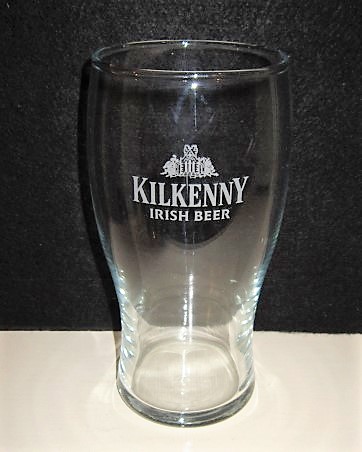 beer glass from the Smithwick brewery in Ireland with the inscription 'Kilkenny Irish Beer'