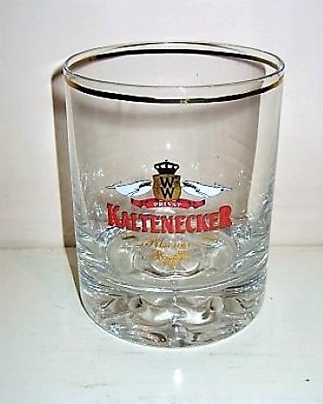 beer glass from the Kaltenecker brewery in Slovakia with the inscription 'Privat Kaltenecker Pilsener'