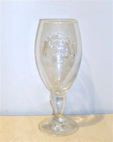 beer glass from the Stella Artois brewery in Belgium with the inscription 'Stella Artois'