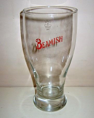 beer glass from the Beamish brewery in Ireland with the inscription 'Beamish'