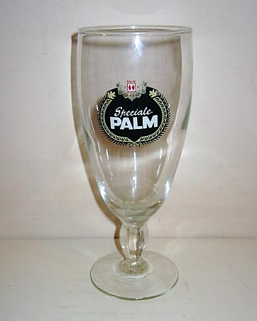 beer glass from the Palm brewery in Belgium with the inscription 'Speciale Palm'