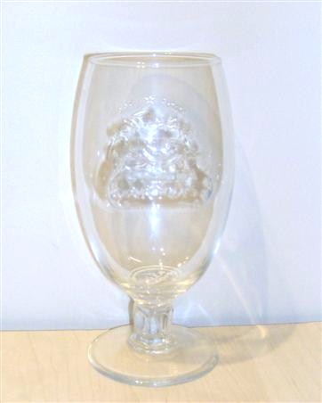 beer glass from the Stella Artois brewery in Belgium with the inscription 'Anno 1366 Stella Artois'